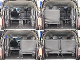 4列目シートは跳ね上げ式で広々ラゲッジスペースを確保可能☆