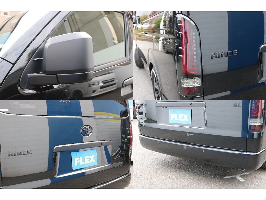 メッキ部マッドブラック塗装！アルティメットTYPE2テール、クリアランスソナー！