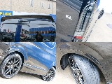 FLEXオリジナル リアスポイラーにFLEXオリジナル プレステージLEDテールランプにオーバーフェンダー付き!!