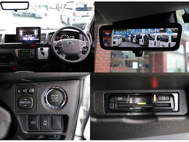 プッシュスタートにデジタルインナーミラー☆