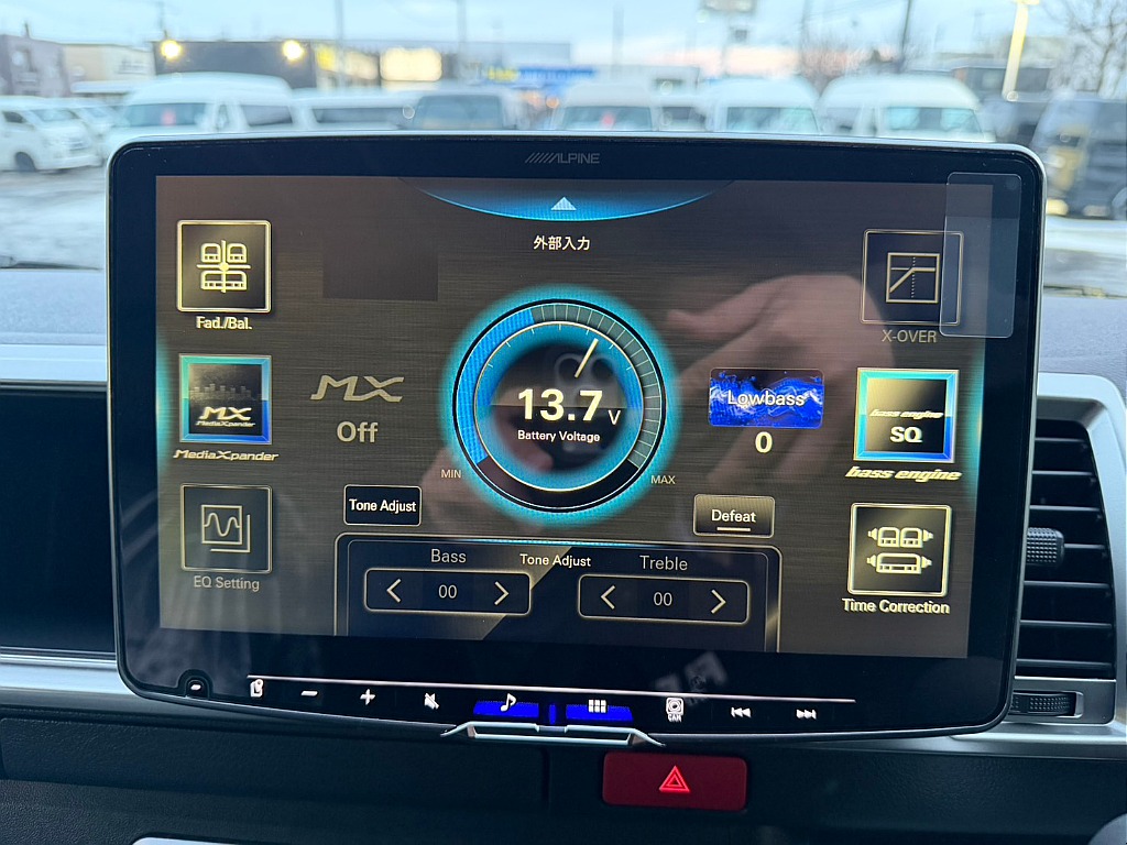 トヨタ&nbsp;ハイエース&nbsp;ワゴン2.7GLロング ミドルルーフ 4WD&nbsp;【BIG-DA】【フローリング施工】&nbsp;北海道の詳細画像&nbsp;その15