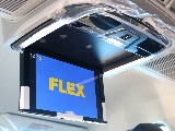 アルパイン製フリップダウンモニターもお取付しております！