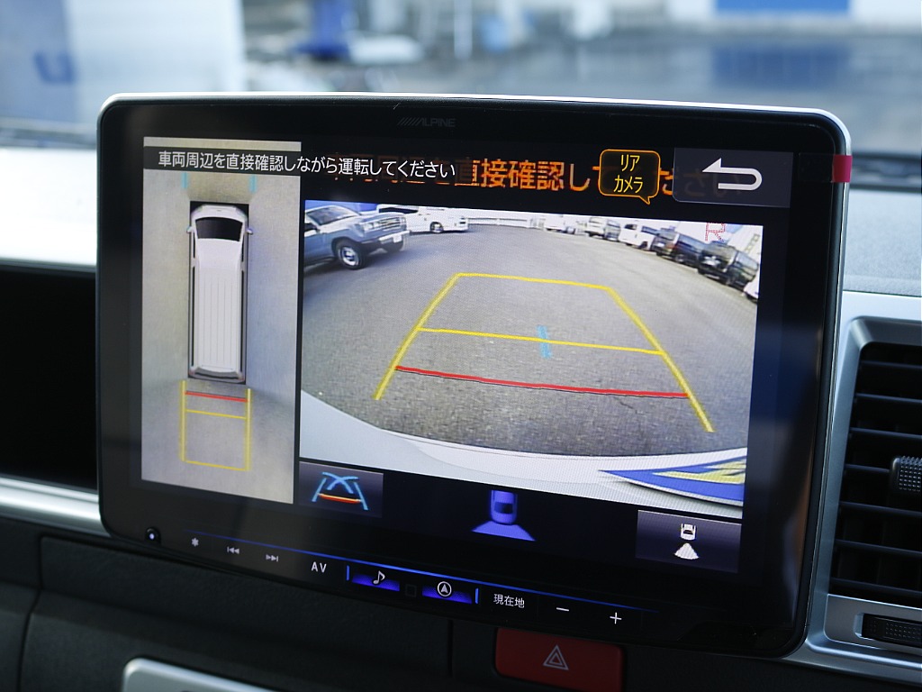 パノラミックビューモニター☆バック駐車時も安心して運転出来ます☆