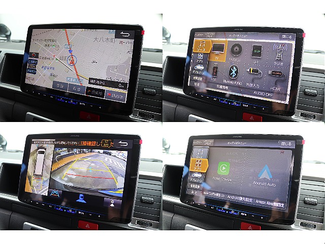 大画面ALPINE11インチナビ完備！　フルセグ・Bluetooth対応♪