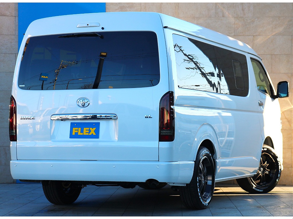 掃除のしやすいフローリング床張り施工車！