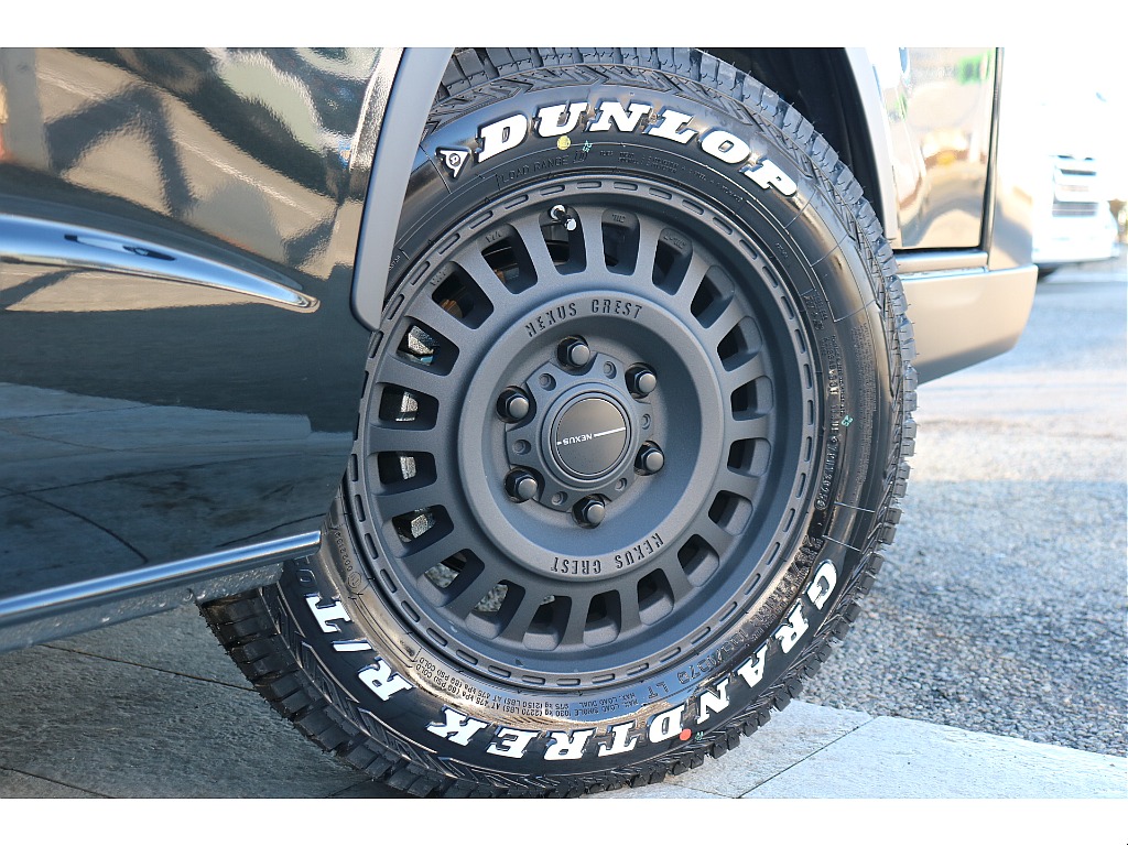 FLEX NC-1 16インチアルミ、ダンロップGRAND TREK タイヤ！