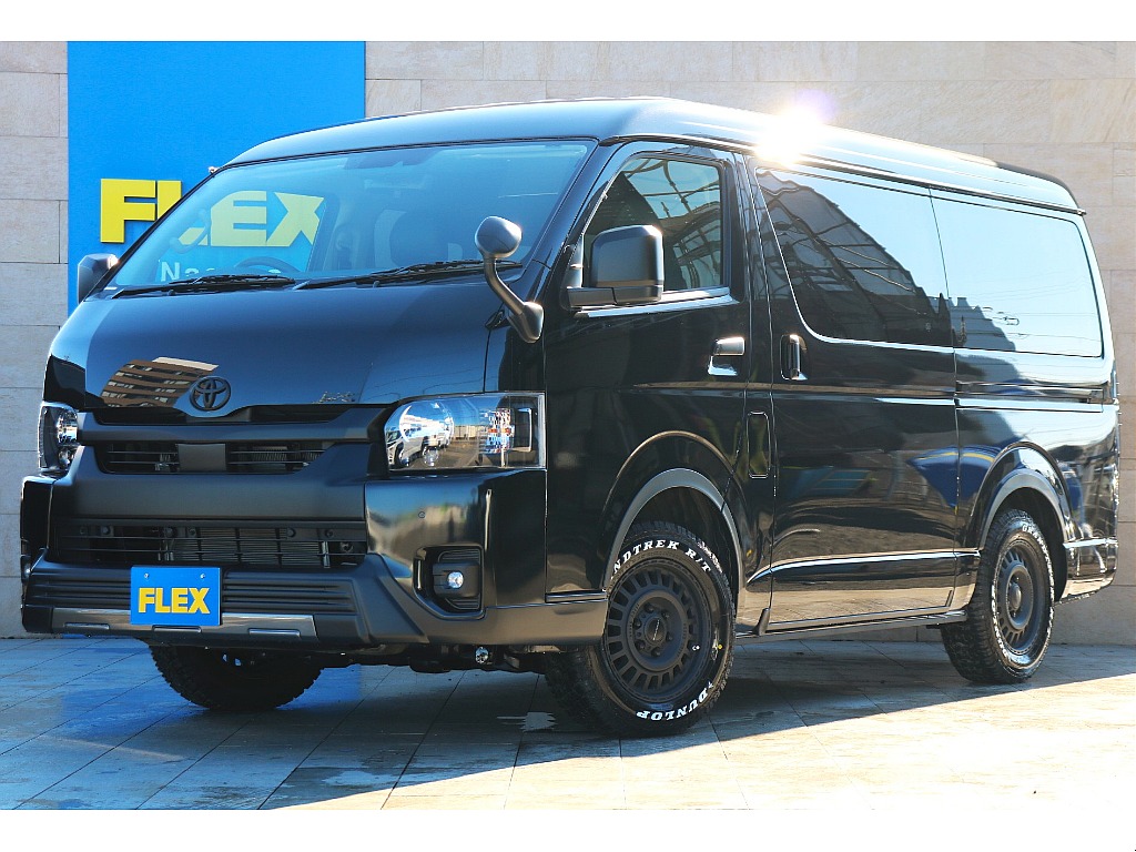 トヨタ&nbsp;ハイエース&nbsp;ワゴン2.7GLロング ミドルルーフ 4WD&nbsp;床張りゼロワゴンベッド&nbsp;長野県