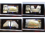 駐車時も安心なパノラミックビューモニターを完備！路肩走行時も安全運転をサポート！