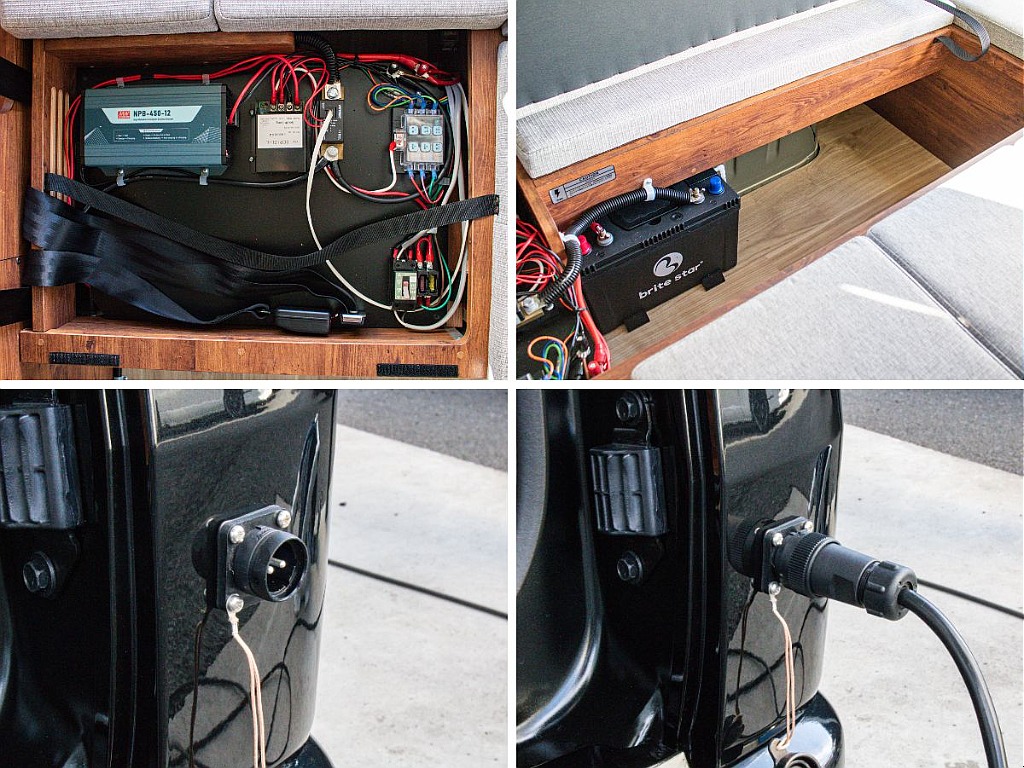 サブバッテリーシステム搭載！外部充電のシステムも付いてます！