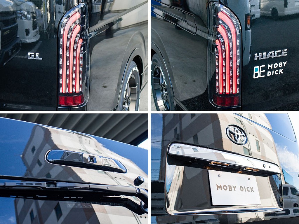 オリジナル煌ブラックLEDテールランプ装備！