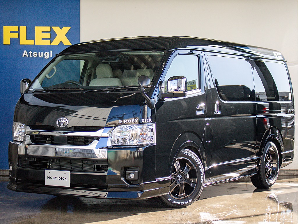 新車！ハイエースワゴン　GL　2.7L　ガソリン2WD　オリジナルキャンピングカー　MOBYDICK　BELUGA！