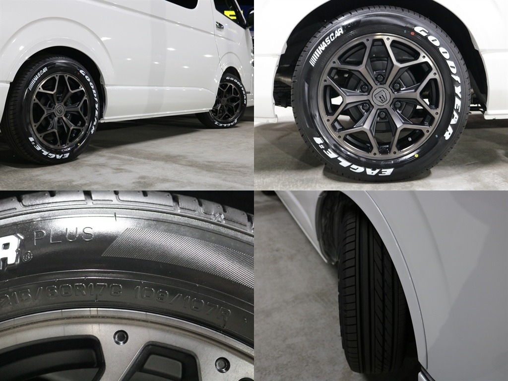 バルベロスタイリングヘックス　17インチAW＆グッドイヤーなスタータイヤ搭載！！フレックス限定カラーで外装を一気にかっこよくしてくれます♪