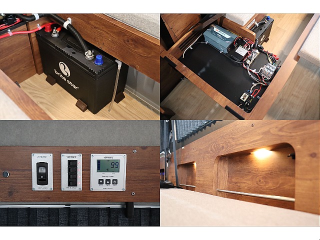 サブバッテリーシステムを標準装備！