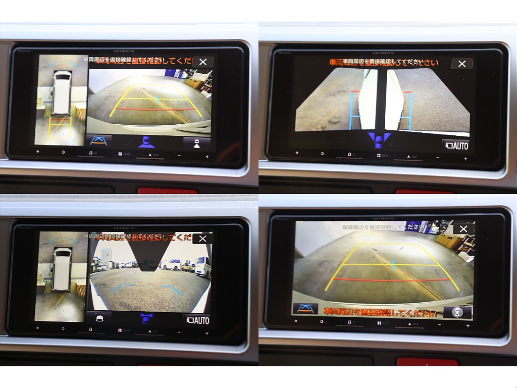 パノラミックビューモニター完備で運転中の死角も視認可能☆