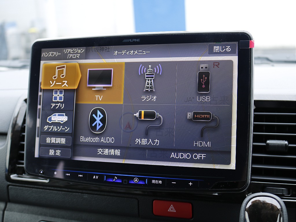 アルパインBIG-X！！ 11インチの大画面ナビです♪