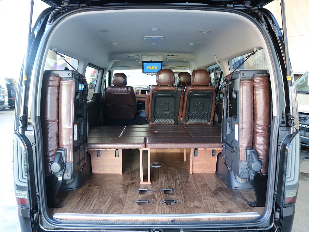 大きなお荷物や長物も積載可能です☆☆