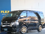 【新車】ハイエース　ワゴン　ガソリン　2WD　ブラックマイカ 大人気内装架装【familiar】＆大型ナビ搭載済みのお車入庫致しました☆☆