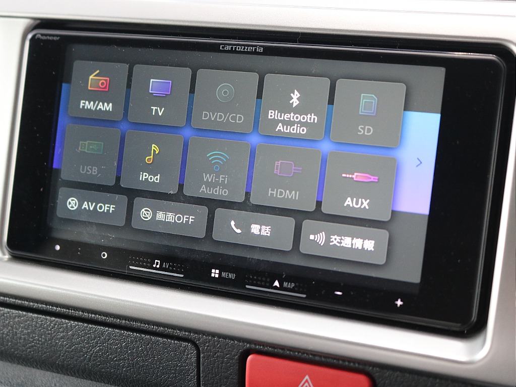 ナビはカロッツェリア7インチナビが装着済みです♪♪