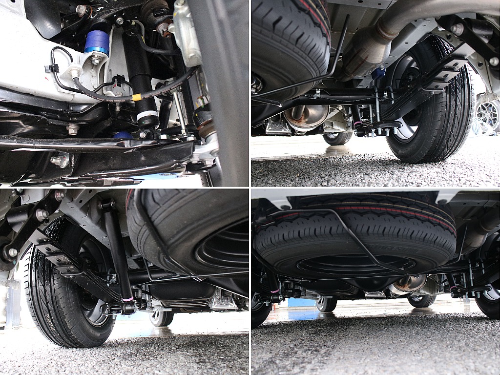 足回りのお写真になります！