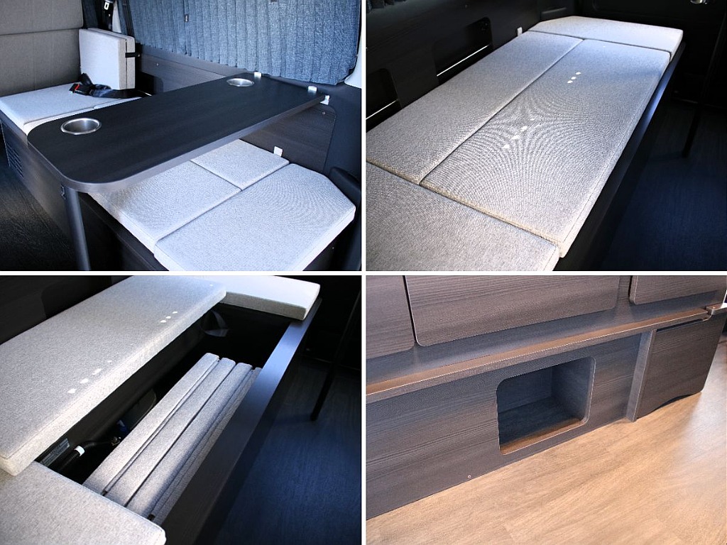 取り外し可能なテーブル付き！お好みの位置に設置可能です！