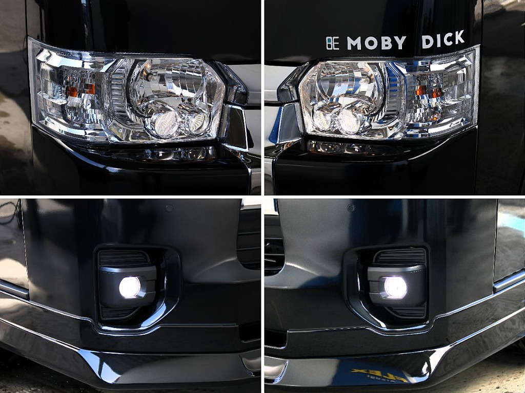 ヘッドライト、フォグランプ共にLEDです！