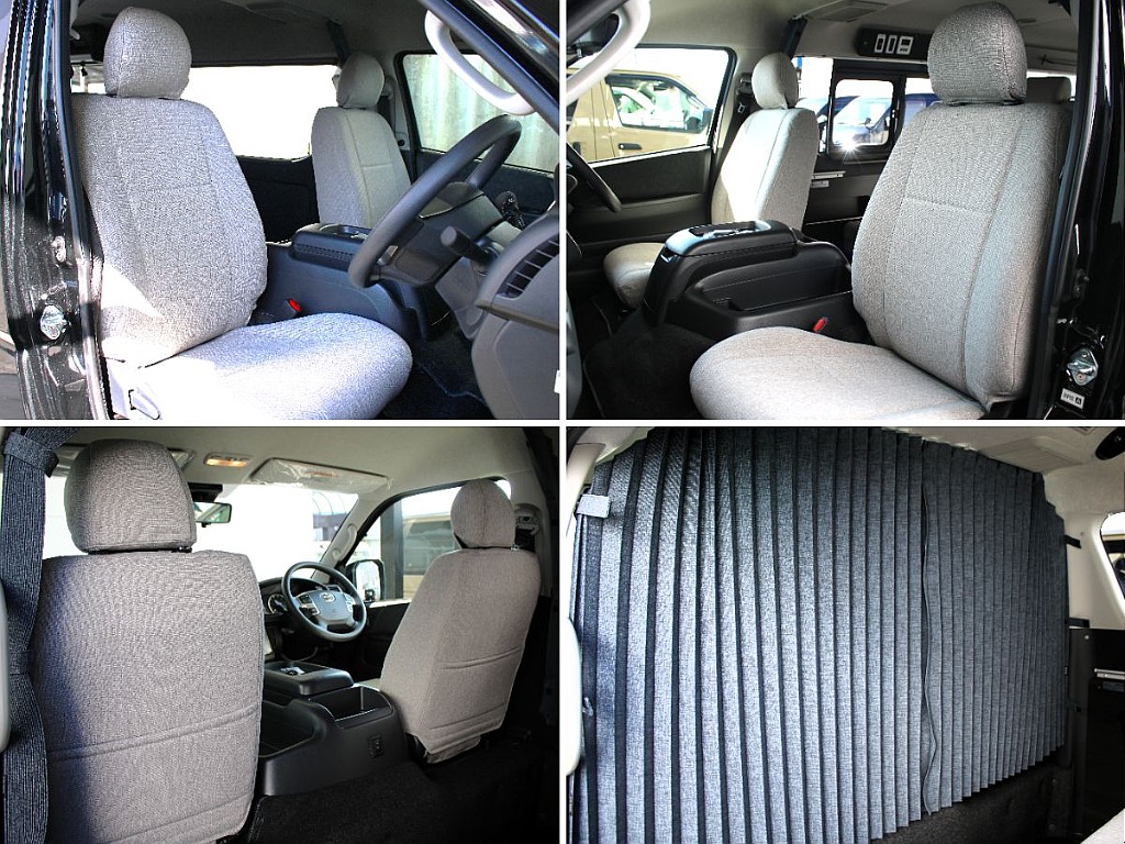 オリジナルのシートカバー装備！内装はオシャレに仕上がってます！