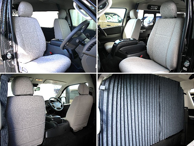 オリジナルのシートカバー装備！内装はオシャレに仕上がってます！