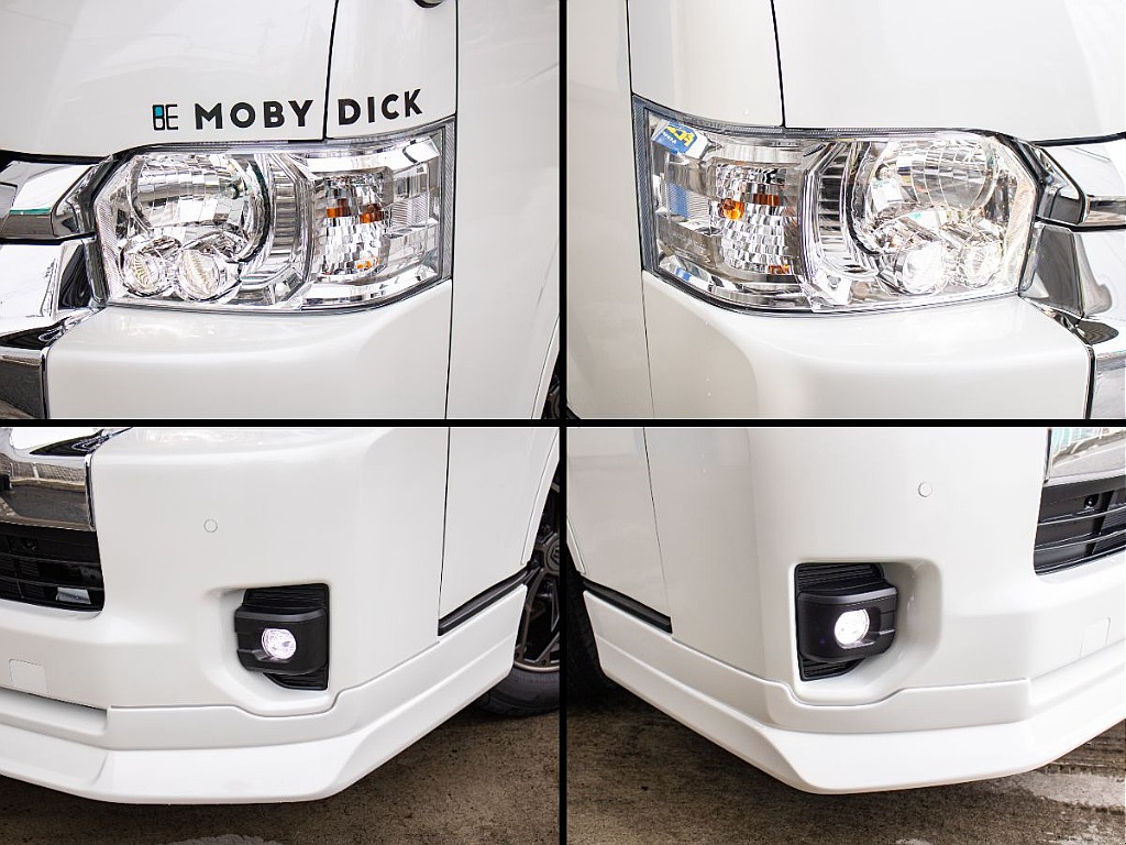 ヘッドライト、フォグランプ共にLEDです！