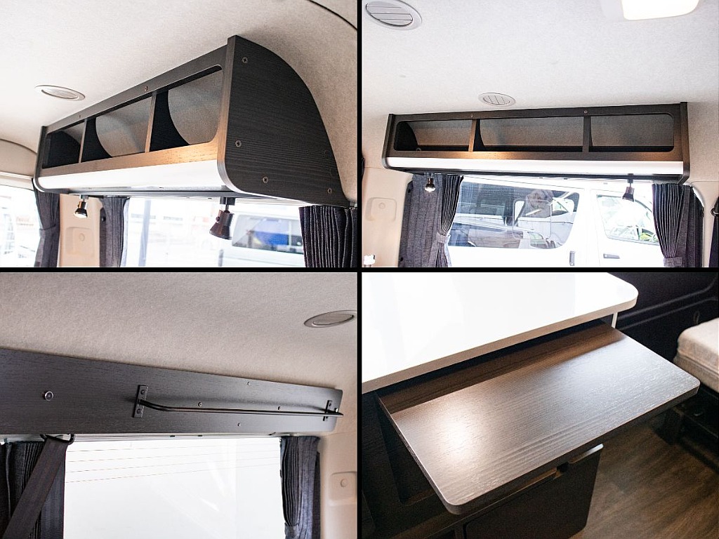 調味料なども収納可能なオシャレなインテリアも！