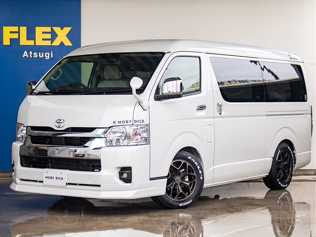 新車　ハイエースワゴン　GL　2.7L　ガソリン2WD　オリジナルキャンピングカー！MOBY DICK　BELUGA！