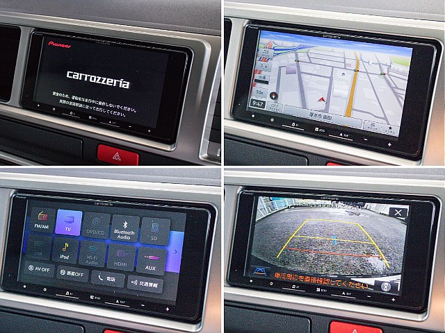 新品のカロッツェリア製7インチナビ装備してます！