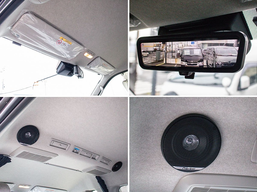 メーカーオプションのデジタルインナーミラー装備してます！