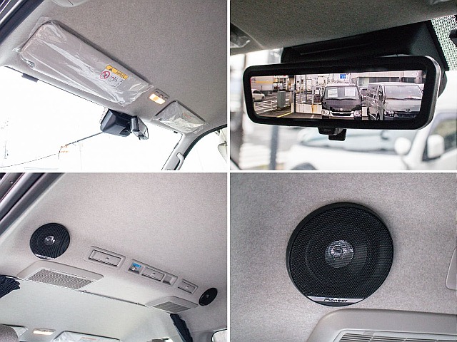 メーカーオプションのデジタルインナーミラー装備してます！