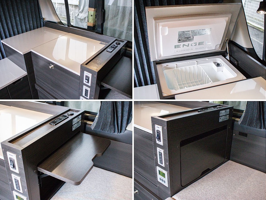 40Lの冷蔵庫も完備してます！