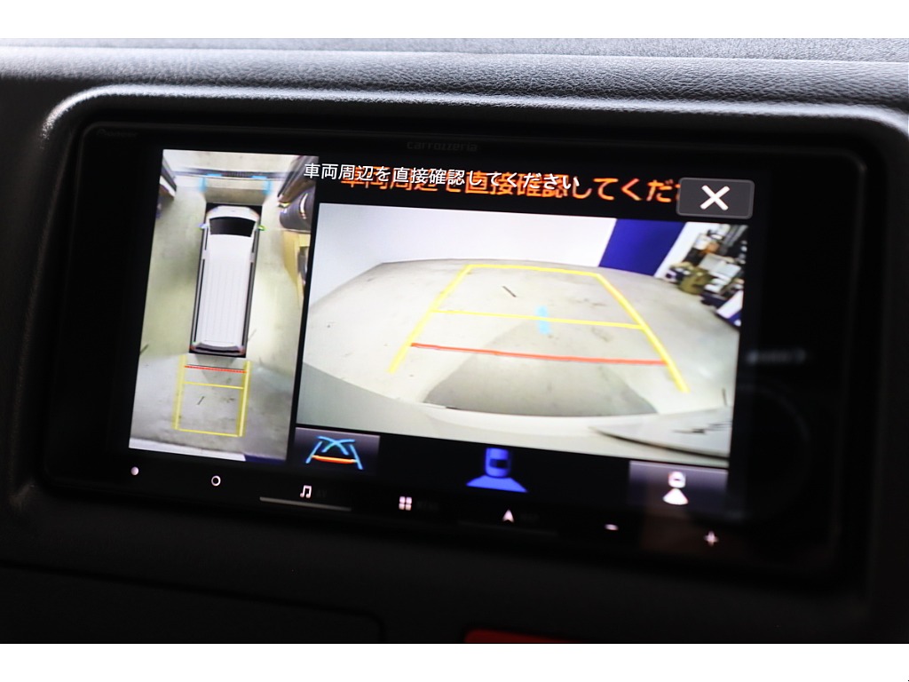 パノラミックビューモニター/バックカメラ連動施工済み♪