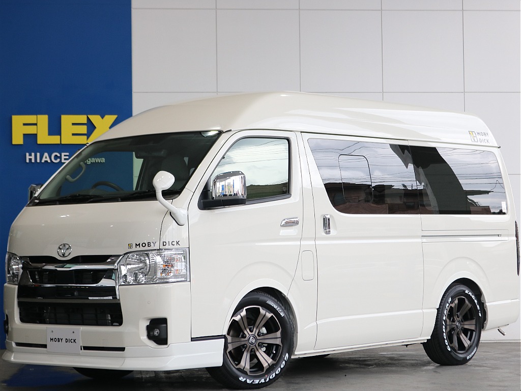 【新車】ハイエースバン　ハイルーフ　ガソリン2WD　ホワイト オリジナルキャンピングNH-TYPE01入庫致しました☆☆