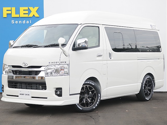 ★新車　ハイエースバン　DX　GLパッケージ　ディーゼル４WD　オリジナル　キャンピング　MOBY　DICK★