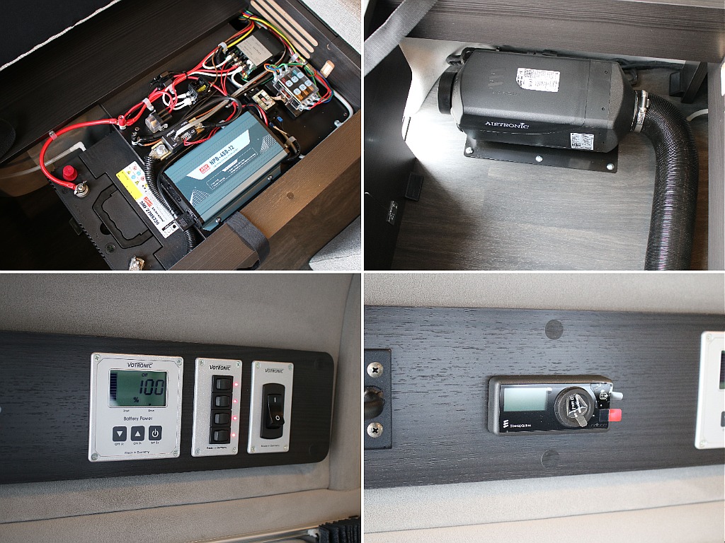 外部充電、走行充電とFFヒーターも装備しております！