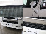 オリジナルフロントスポイラー、ガッツミラーボディ同色塗装！