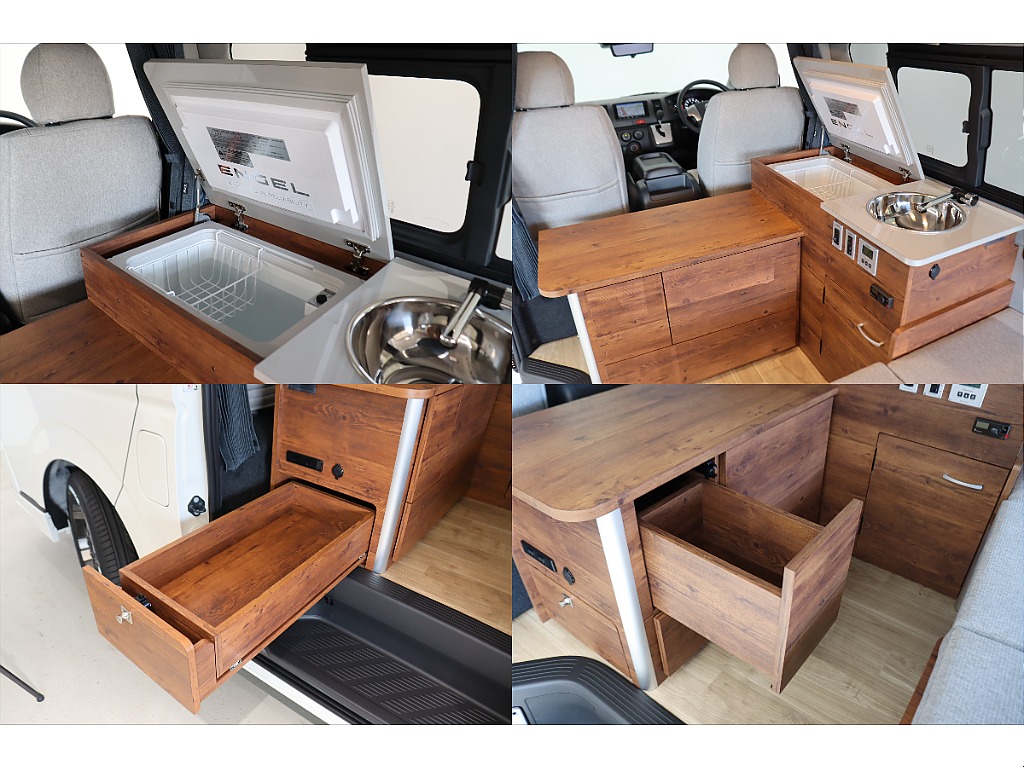 冷蔵庫やシンクまで装備されております☆