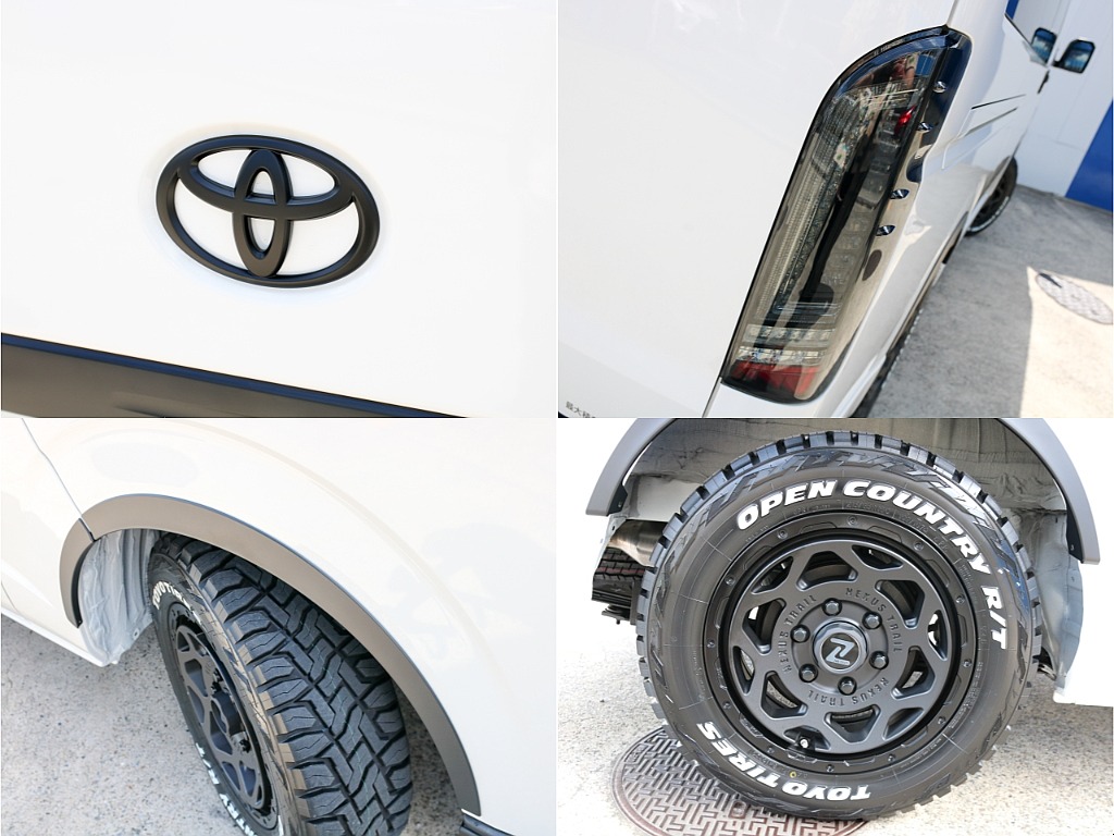 FLEXオリジナル プレステージLEDテールランプにネクサストレイル 16インチアルミホイール＆TOYOオープンカントリー付き！！