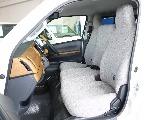 Wood village専用のシートカバーが装着されております☆