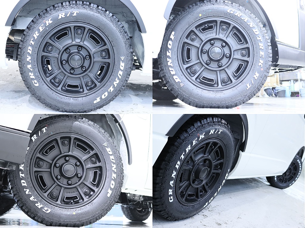 FLEXオリジナルBJメキシカン＆DUNLOP GRANDTREKをインストール済み♪