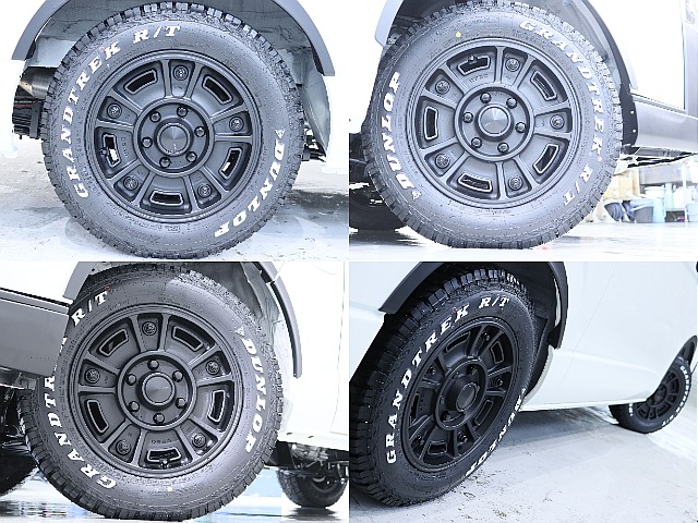 FLEXオリジナルBJメキシカン＆DUNLOP GRANDTREKをインストール済み♪