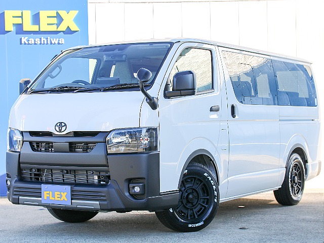 新車ハイエースバン DX 8ナンバーキャンピングカー Wood Village 入庫致しました！！