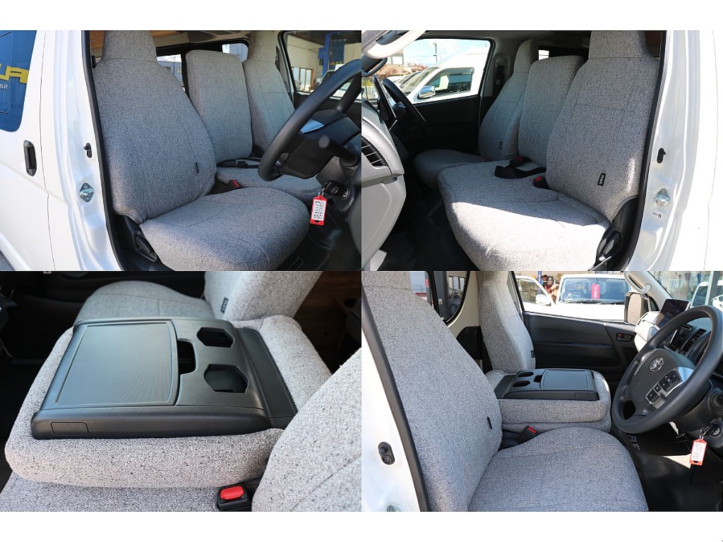 フロントは3人掛けも可能！