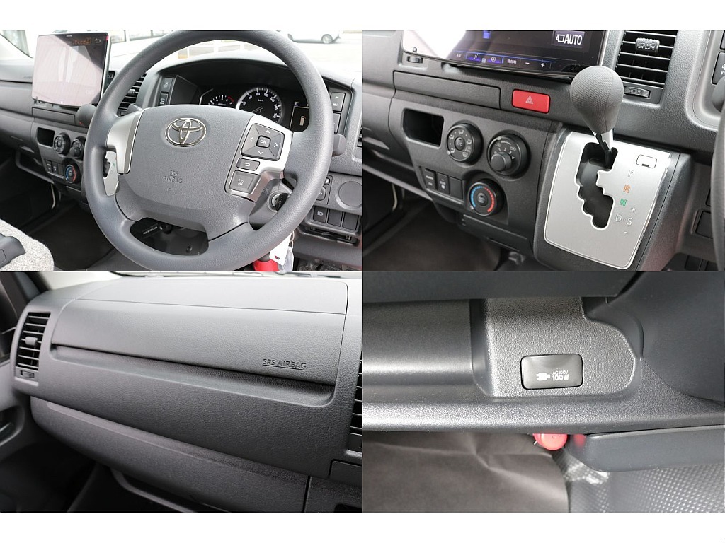 助手席エアバッグ、AC100V電源！