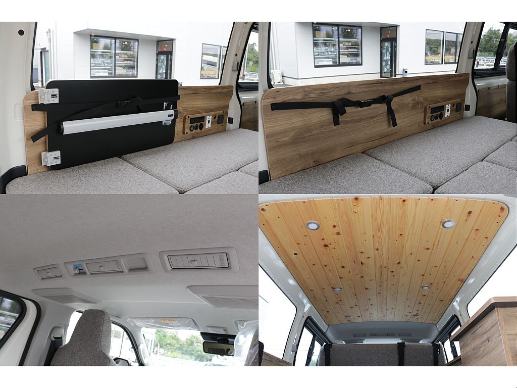 便利な内装架装！リアヒーター、リアクーラー付き！