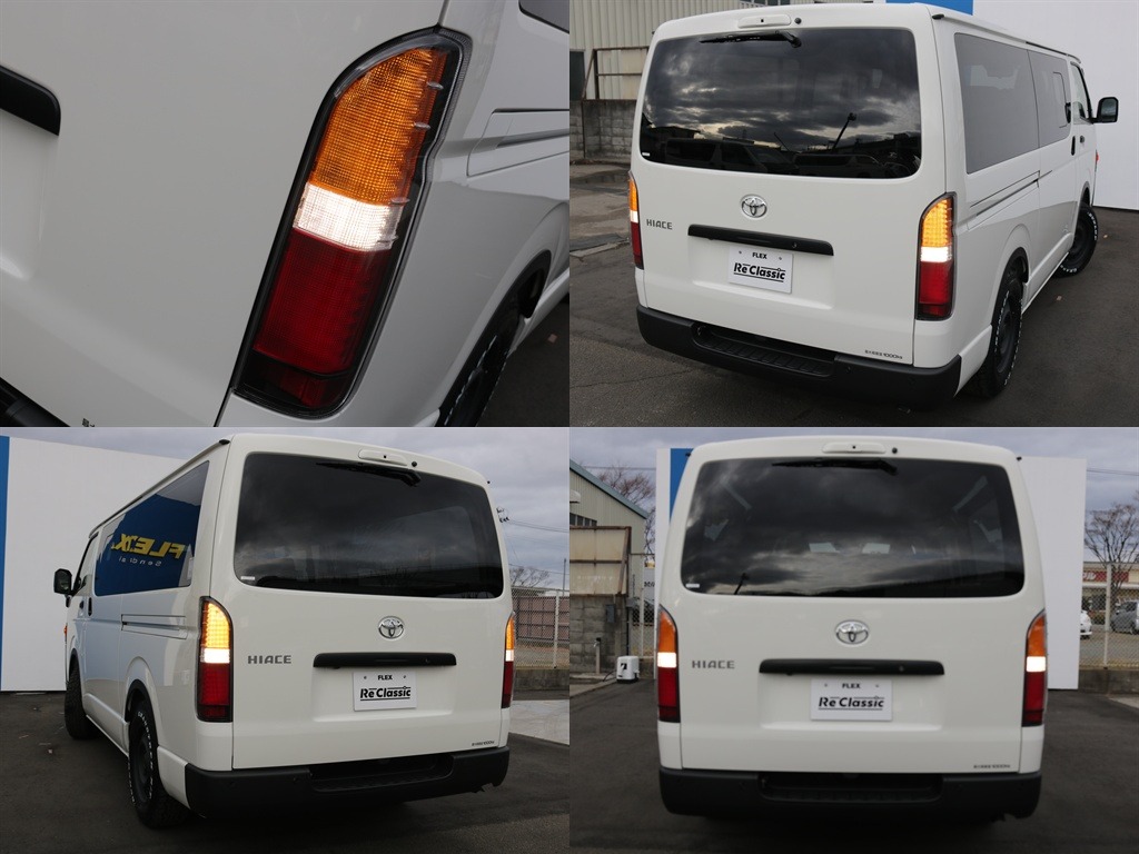 クラシックテール付きでフェイスや車の統一感がさらに増しますね♪