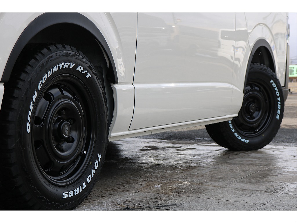 FLEX Paw16インチアルミ、TOYOオープンカントリータイヤRT！